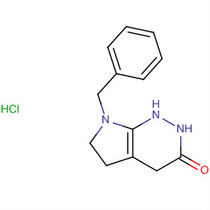 3H-Pyrrolo[2,3-c]pyridazin-3-one,1,2,4,5,6,7-hexahydro-7-(phenylmethyl)-, monohydrochloride
