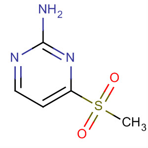 3-Pyridazinamine, 6-(methylsulfonyl)- molecular structure