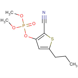 Phosphoric acid, 2-cyano-5-propyl-3-thienyl dimethyl ester