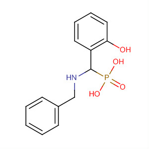 Phosphonic acid, [(2-hydroxyphenyl)[(phenylmethyl)amino]methyl]- molecular structure