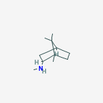 N,1,7,7-tetramethylbicyclo[2.2.1]heptan-2-amine molecular structure