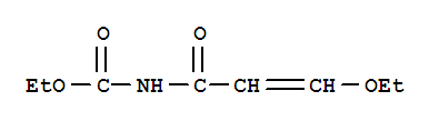 ethyl (3-ethoxyacryloyl)carbamate molecular structure