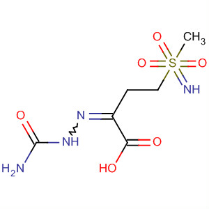 Butanoic acid, 2-[(aminocarbonyl)hydrazono]-4-(S-methylsulfonimidoyl)-