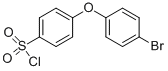 4-(4-BROMO-PHENOXY)-BENZENESULFONYL CHLORIDE molecular structure