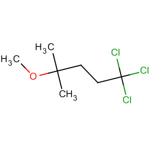Pentane, 1,1,1-trichloro-4-methoxy-4-methyl- molecular structure