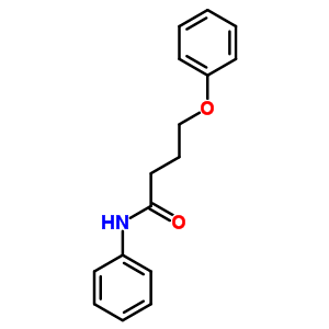 4-phenoxy-N-phenylbutanamide molecular structure