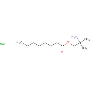 Octanoic acid, 2-amino-2-methylpropyl ester, hydrochloride