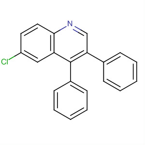 Quinoline, 6-chloro-3,4-diphenyl-