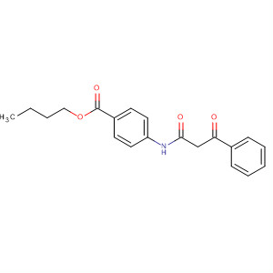 Benzoic acid, 4-[(1,3-dioxo-3-phenylpropyl)amino]-, butyl ester molecular structure