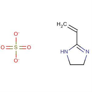 1H-Imidazole, 2-ethenyl-4,5-dihydro-, sulfate (1:1) molecular structure