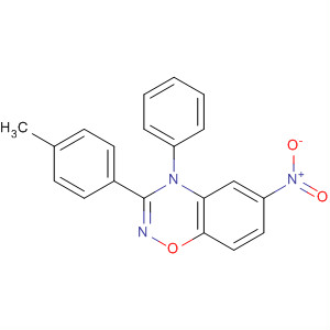 4H-1,2,4-Benzoxadiazine, 3-(4-methylphenyl)-6-nitro-4-phenyl-