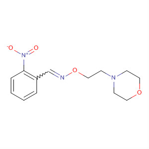 Benzaldehyde, 2-nitro-, O-[2-(4-morpholinyl)ethyl]oxime