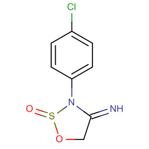 1,2,3-Oxathiazolidin-4-imine, 3-(4-chlorophenyl)-, 2-oxide
