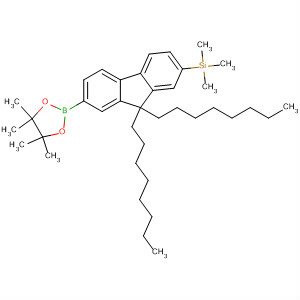 1,3,2-Dioxaborolane,2-[9,9-dioctyl-7-(trimethylsilyl)-9H-fluoren-2-yl]-4,4,5,5-tetramethyl-