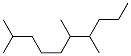 2,6,7-Trimethyl-decane molecular structure