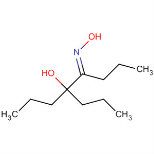 4-Octanone, 5-hydroxy-5-propyl-, oxime, (E)- molecular structure