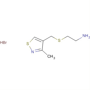 Ethanamine, 2-[[(3-methyl-4-isothiazolyl)methyl]thio]-,monohydrobromide