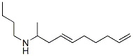 N-Butyl-4,9-decadien-2-amine molecular structure