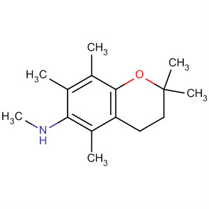 2H-1-Benzopyran-6-amine, 3,4-dihydro-N,2,2,5,7,8-hexamethyl-