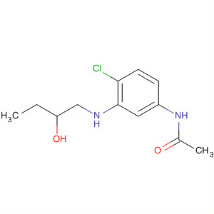 Acetamide, N-[4-chloro-3-[(2-hydroxybutyl)amino]phenyl]- molecular structure