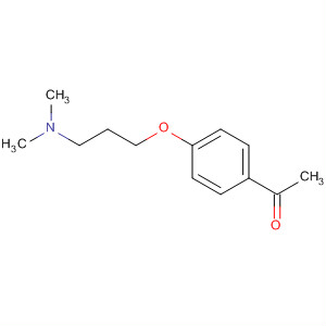 Ethanone, 1-[4-[3-(dimethylamino)propoxy]phenyl]- molecular structure