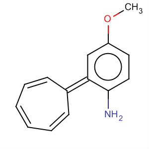 Benzenamine, N-2,4,6-cycloheptatrien-1-ylidene-4-methoxy- molecular structure