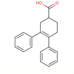 3-Cyclohexene-1-carboxylic acid, 3,4-diphenyl- molecular structure