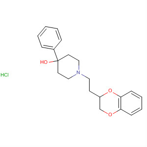 4-Piperidinol, 1-[2-(2,3-dihydro-1,4-benzodioxin-2-yl)ethyl]-4-phenyl-,hydrochloride