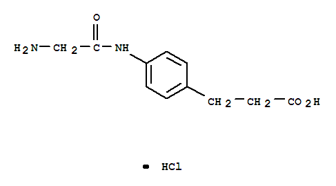 3-[4-(glycylamino)phenyl]propanoic acid