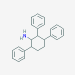 2,3,6-triphenylcyclohexan-1-amine molecular structure