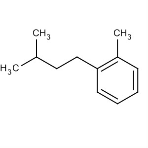 Benzene, 1-methyl-2-(3-methylbutyl)- molecular structure