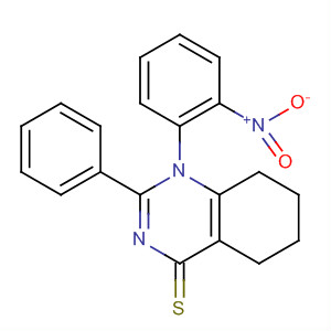 4(1H)-Quinazolinethione, 5,6,7,8-tetrahydro-1-(nitrophenyl)-2-phenyl- molecular structure