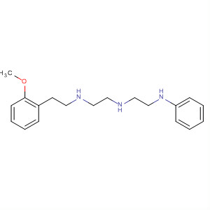 1,2-Ethanediamine,N-[2-[[2-(2-methoxyphenyl)ethyl]amino]ethyl]-N'-phenyl- molecular structure