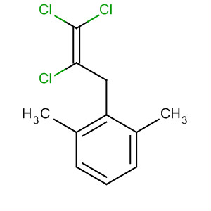 Benzene, 1,3-dimethyl-2-(2,3,3-trichloro-2-propenyl)-