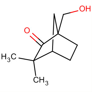 Bicyclo[2.2.1]heptan-2-one, 1-(hydroxymethyl)-3,3-dimethyl- molecular structure