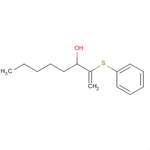 1-Octen-3-ol, 2-(phenylthio)- molecular structure
