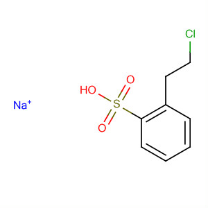 Benzenesulfonic acid, (2-chloroethyl)-, sodium salt