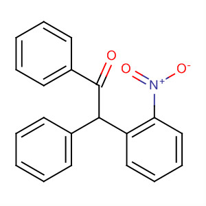 Ethanone, 2-(2-nitrophenyl)-1,2-diphenyl- molecular structure