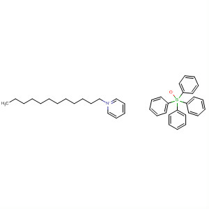 Pyridinium, 1-dodecyl-, tetraphenylborate(1-) molecular structure