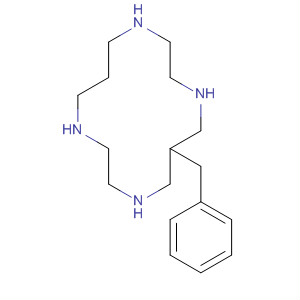1,4,8,11-Tetraazacyclotetradecane, 6-(phenylmethyl)- molecular structure