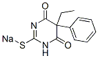 5-Ethyl-5-phenyl-2-sodiothio-4,6(1H,5H)-pyrimididione