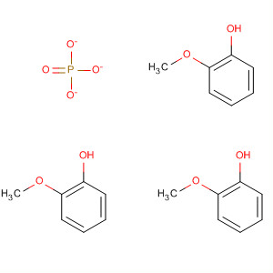 Phenol, methoxy-, phosphate (3:1) molecular structure