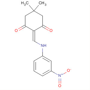 1,3-Cyclohexanedione,5,5-dimethyl-2-[[(3-nitrophenyl)amino]methylene]- molecular structure