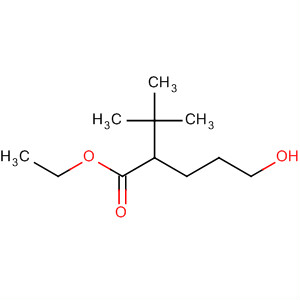 Pentanoic acid, 2-(1,1-dimethylethyl)-5-hydroxy-, ethyl ester