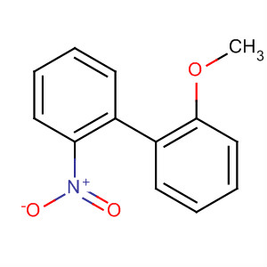 1,1'-Biphenyl, 2-methoxy-2'-nitro- molecular structure