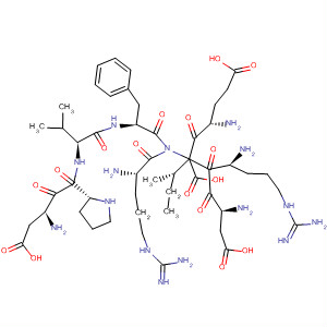 L-Isoleucine,L-arginyl-L-a-aspartyl-L-arginyl-L-a-aspartyl-L-prolyl-L-valyl-L-phenylalanyl-L-a-glutamyl-