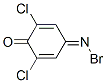 4-Bromoimino-2,6-dichloro-2,5-cyclohexadien-1-one molecular structure