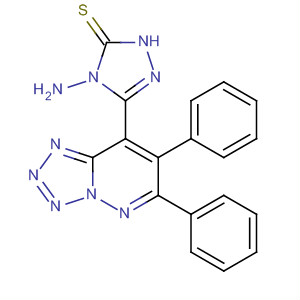 3H-1,2,4-Triazole-3-thione,4-amino-5-(6,7-diphenyltetrazolo[1,5-b]pyridazin-8-yl)-2,4-dihydro- molecular structure