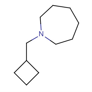 1H-Azepine, 1-(cyclobutylmethyl)hexahydro- molecular structure
