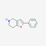 2-phenyl-4,5,6,7-tetrahydrofuro[3,2-c]pyridine molecular structure